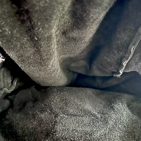 Stylish Black All Leather Backpack - Picture 4 of 4